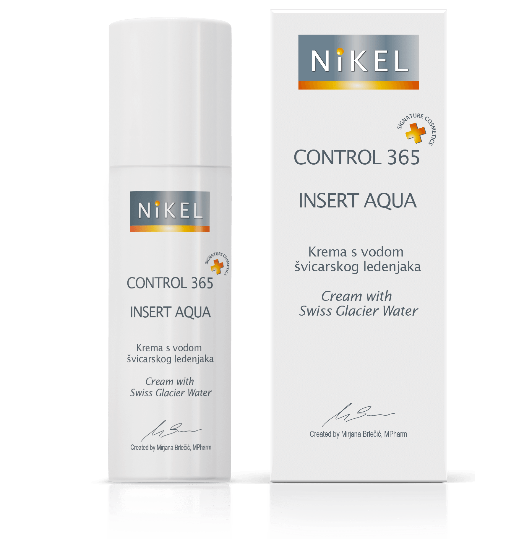 CONTROL 365 Insert Aqua Creme mit Schweizer Gletscherwasser